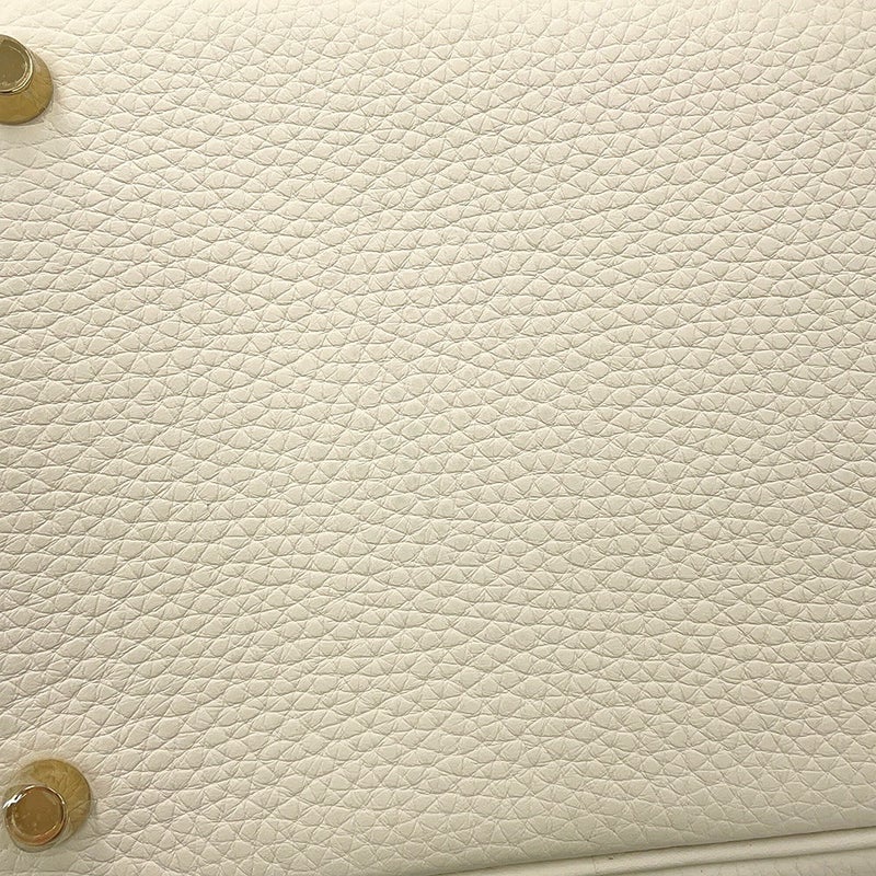 エルメス ハンドバッグ ピコタンロックPM クレ/ゴールド金具 トリヨンクレマンス K刻印 HERMES