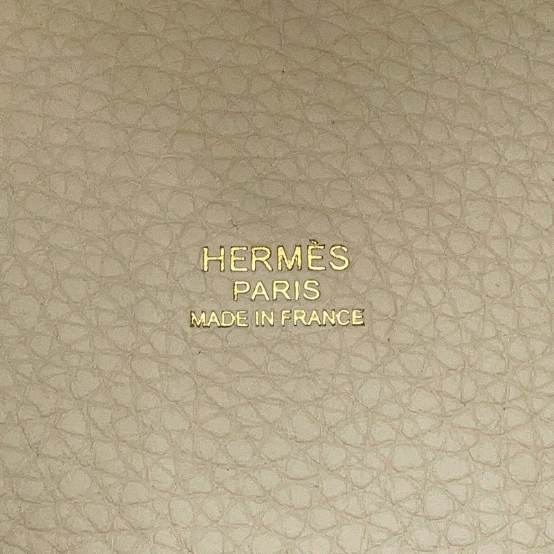 エルメス ハンドバッグ ピコタンロックPM クレ/ゴールド金具 トリヨンクレマンス K刻印 HERMES