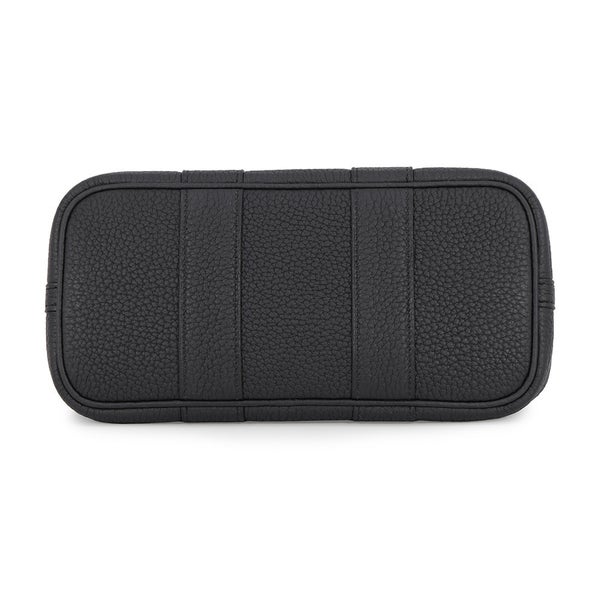 エルメス トートバッグ ネオ・ガーデン 23 ガーデンパーティ デニムモワイヤン/ブラック/シルバー金具 デニム/ネゴンダ K刻印