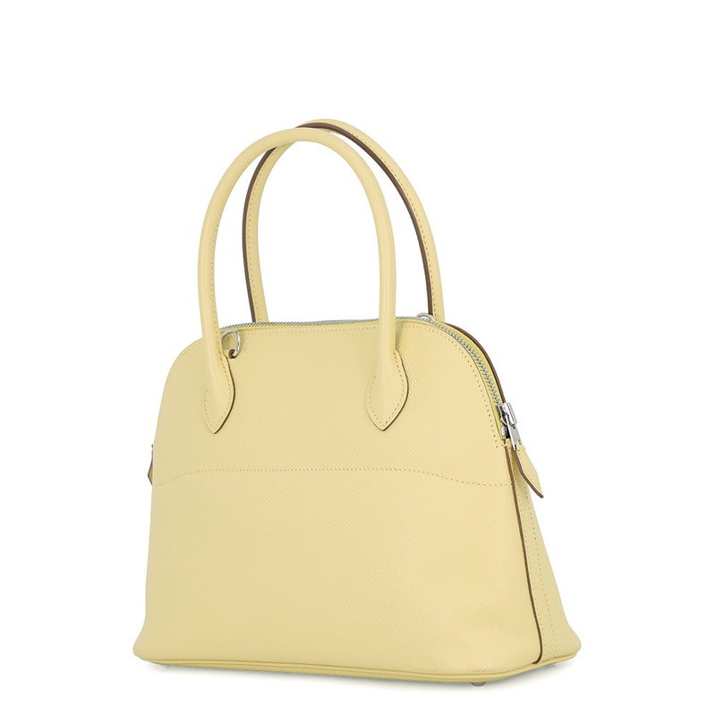 エルメス ハンドバッグ ボリード27 ジョーヌプッサン/シルバー金具 エプソン T刻印 HERMES 2way