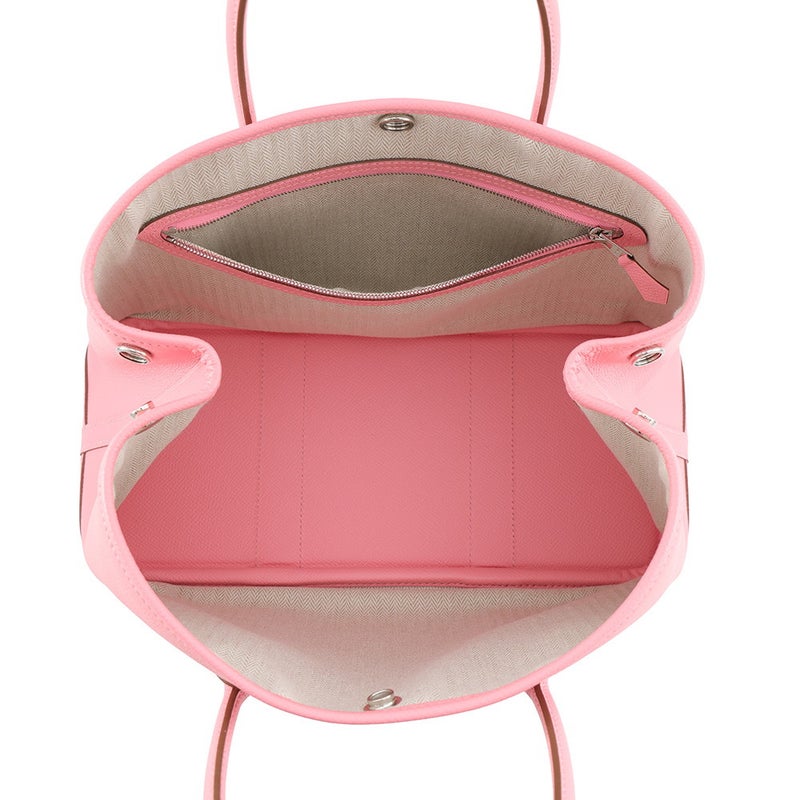 エルメス トートバッグ ガーデンパーティTPM ローズコンフェッティ/シルバー金具 エプソン Z刻印 HERMES