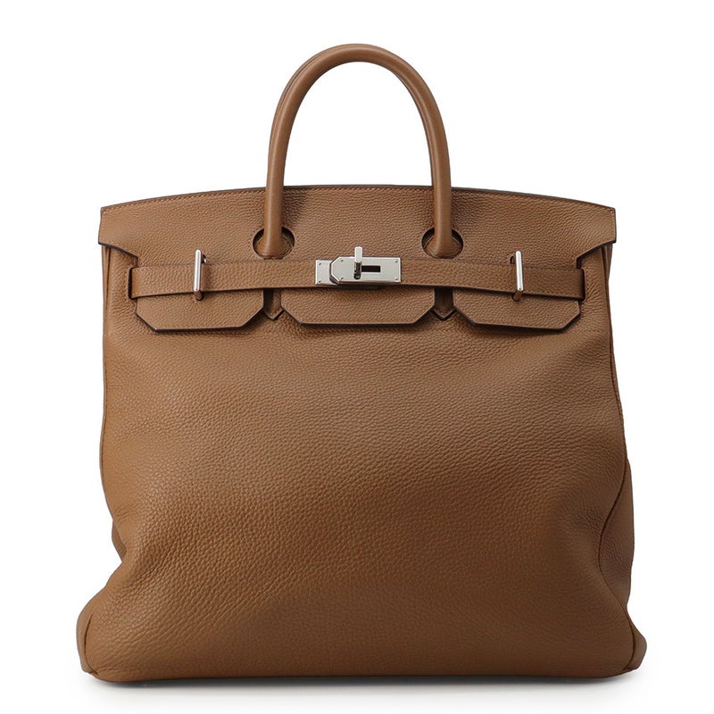 エルメス ハンドバッグ オータクロア40 アルザン/シルバー金具 トゴ Z刻印 HERMES