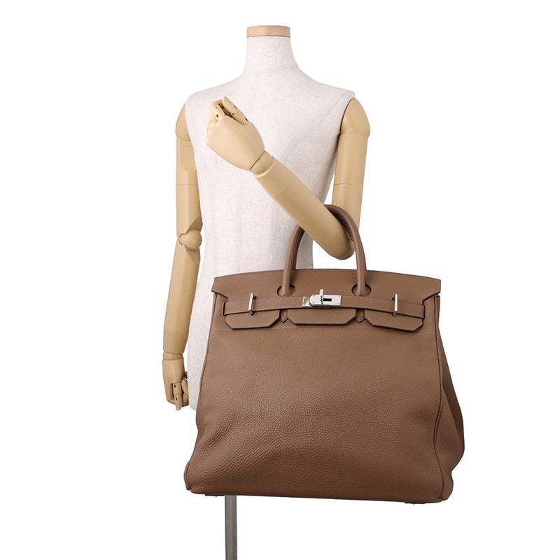 エルメス ハンドバッグ オータクロア40 アルザン/シルバー金具 トゴ Z刻印 HERMES