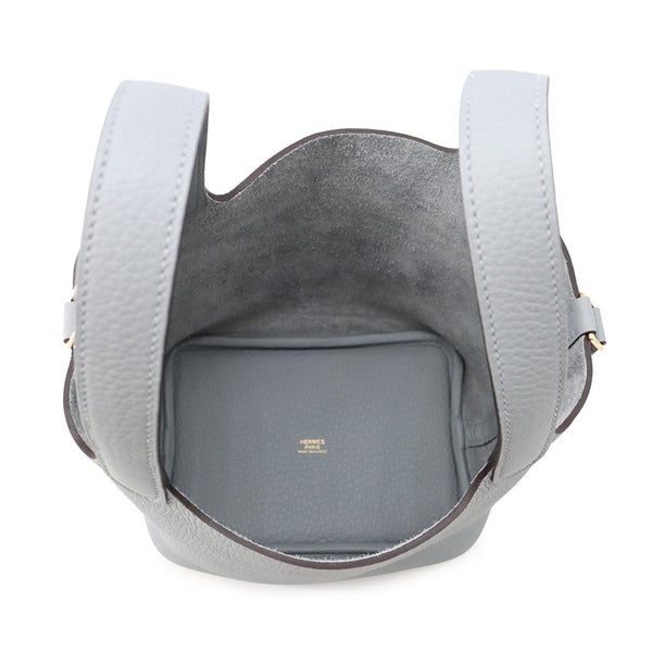 エルメス ハンドバッグ ピコタンロックPM グリパンタン/ゴールド金具 トリヨンクレマンス K刻印 HERMES トートバッグ