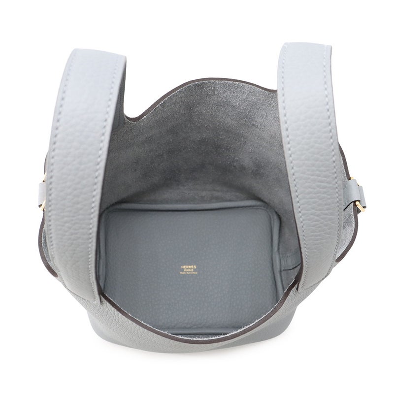 エルメス ハンドバッグ ピコタンロックPM グリパンタン/ゴールド金具 トリヨンクレマンス K刻印 HERMES トートバッグ