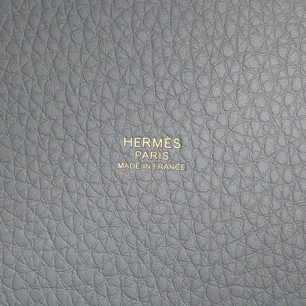 エルメス ハンドバッグ ピコタンロックPM グリパンタン/ゴールド金具 トリヨンクレマンス K刻印 HERMES トートバッグ