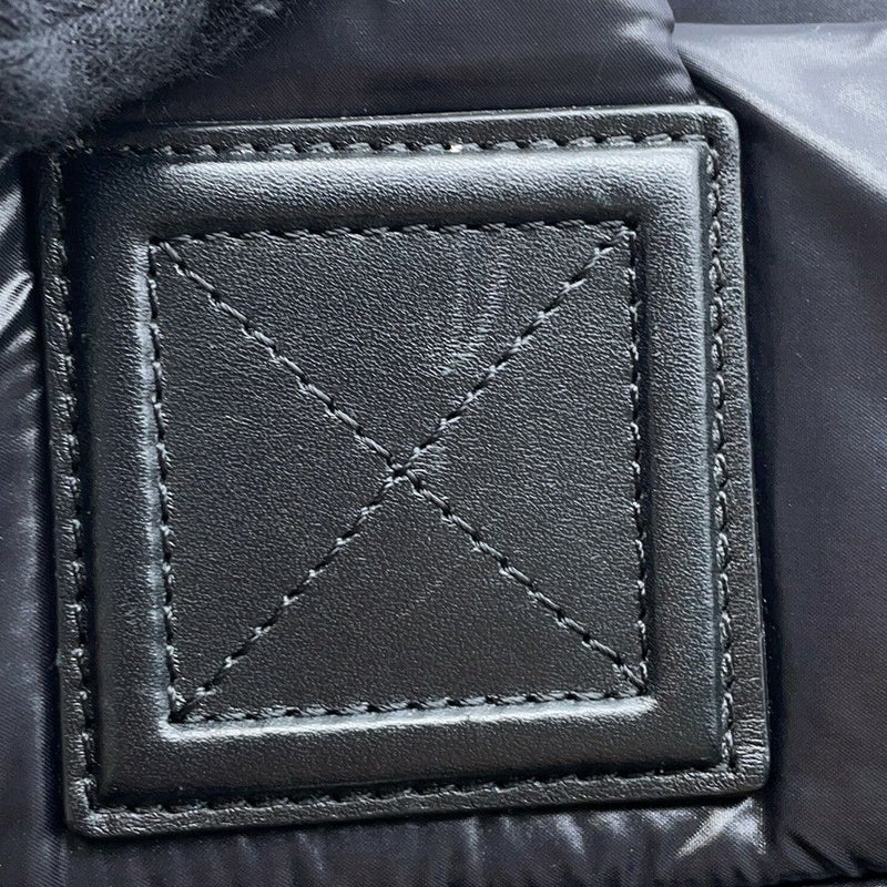 シャネル トートバッグ コココクーン ココマーク マトラッセ スモールPM ナイロン A48610 CHANEL バッグ 黒