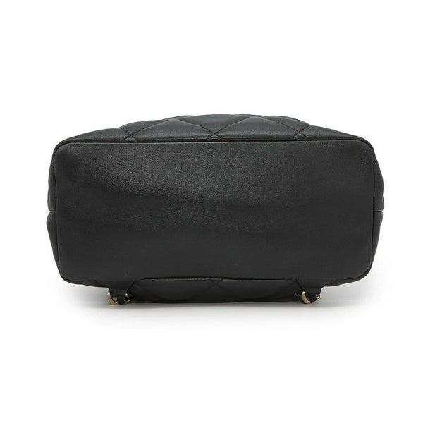 シャネル リュック マトラッセ ココマーク レザー CHANEL バッグ バックパック 黒