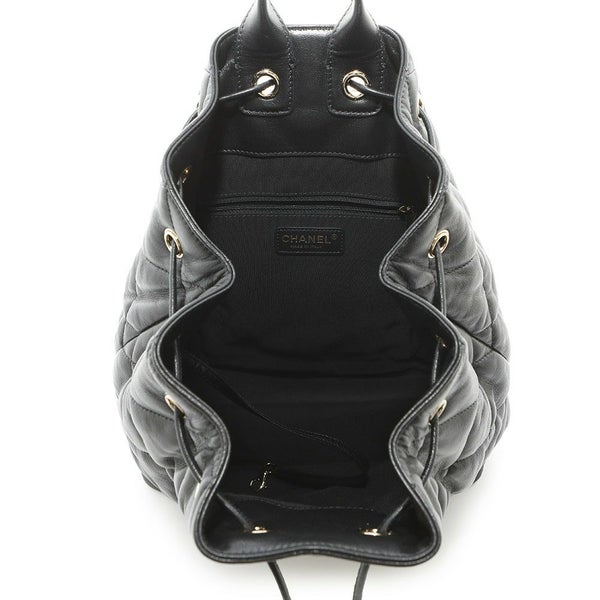 シャネル リュック マトラッセ ココマーク レザー CHANEL バッグ バックパック 黒