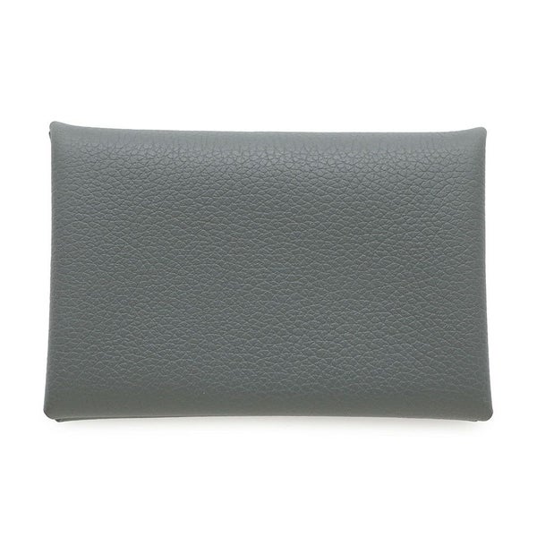 エルメス カードケース カルヴィ ヴェールアマンド エバーカラー B刻印 HERMES 名刺入れ