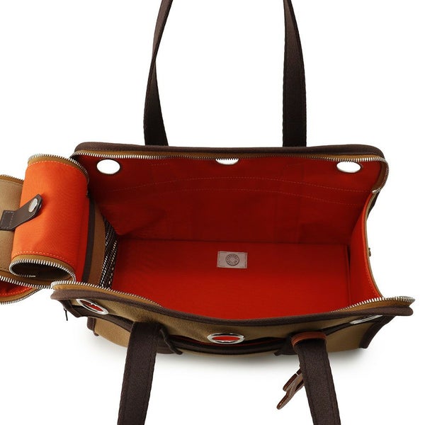 エルメス 犬用キャリーバッグ フォーヴ/フー/シルバー金具 トワルアッシュ U刻印 HERMES ドッグ