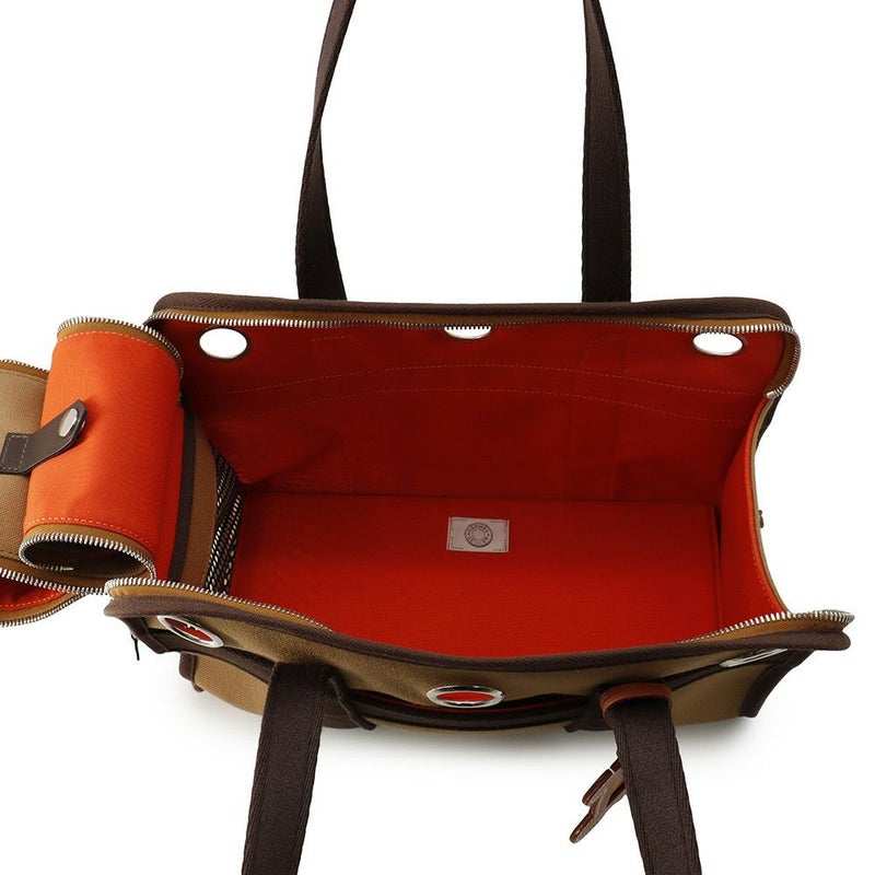 エルメス 犬用キャリーバッグ フォーヴ/フー/シルバー金具 トワルアッシュ U刻印 HERMES ドッグ