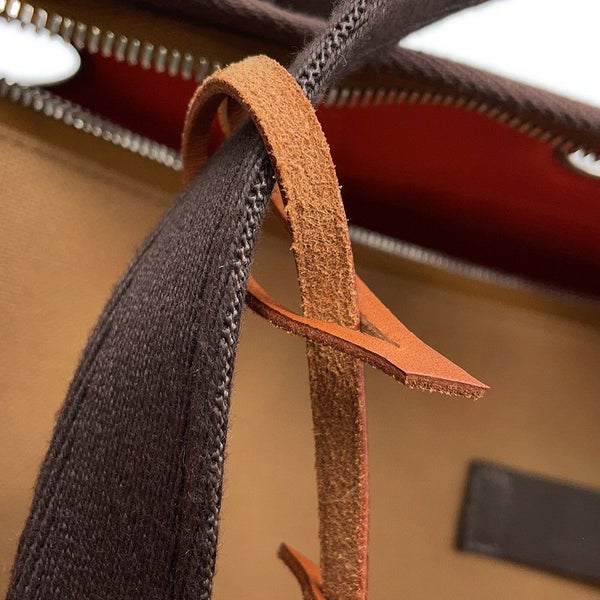 エルメス 犬用キャリーバッグ フォーヴ/フー/シルバー金具 トワルアッシュ U刻印 HERMES ドッグ