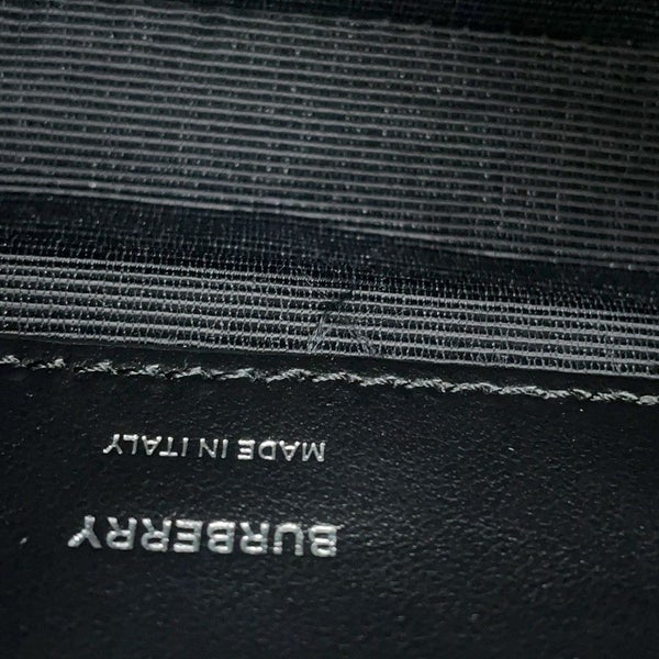 バーバリー ショルダーバッグ ホースフェリー カメラ マイクロ コーティングキャンバス 8022339 BURBERRY 黒