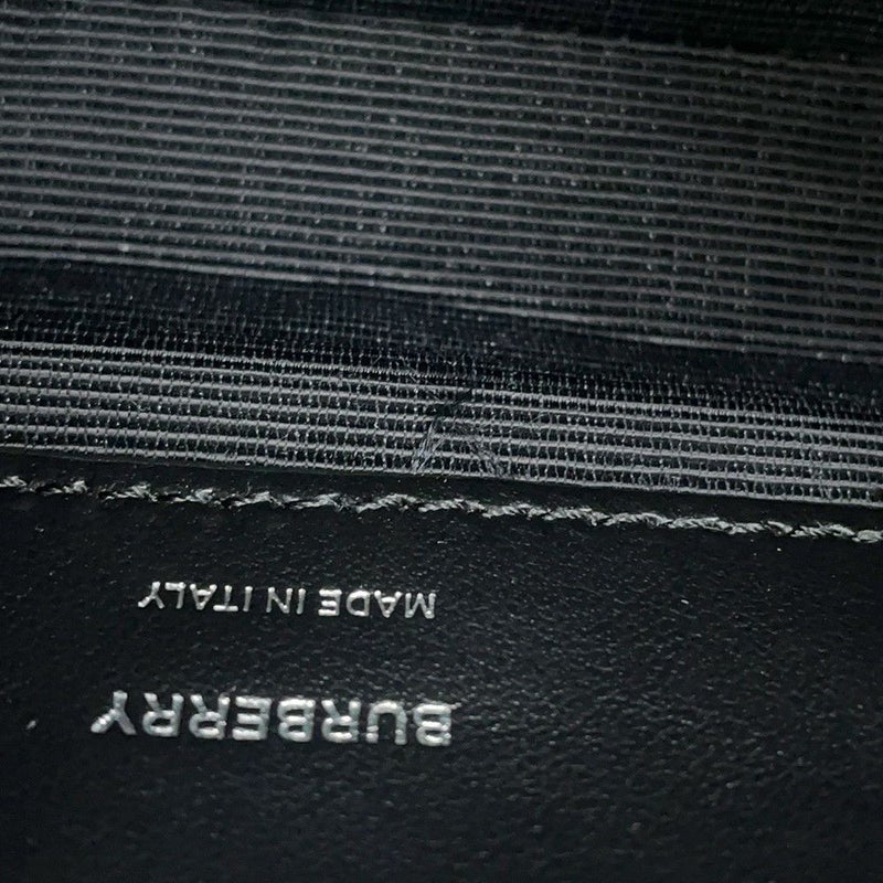バーバリー ショルダーバッグ ホースフェリー カメラ マイクロ コーティングキャンバス 8022339 BURBERRY 黒