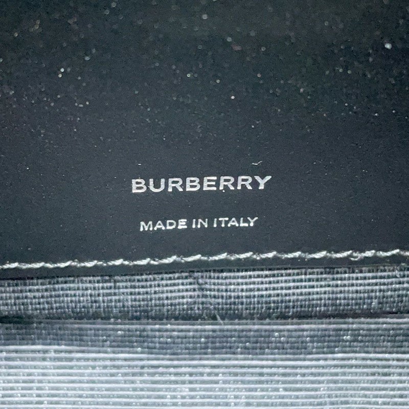 バーバリー ショルダーバッグ ホースフェリー カメラ マイクロ コーティングキャンバス 8022339 BURBERRY 黒