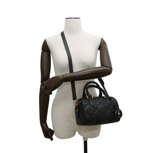 クリスチャン・ディオール ハンドバッグ グルーヴ 20 マクロカナージュ スモール M1364UBOL_M900 2way 黒