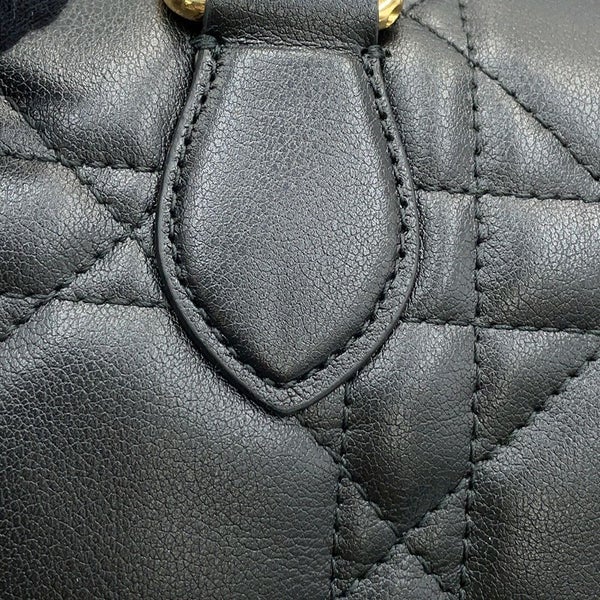 クリスチャン・ディオール ハンドバッグ グルーヴ 20 マクロカナージュ スモール M1364UBOL_M900 2way 黒