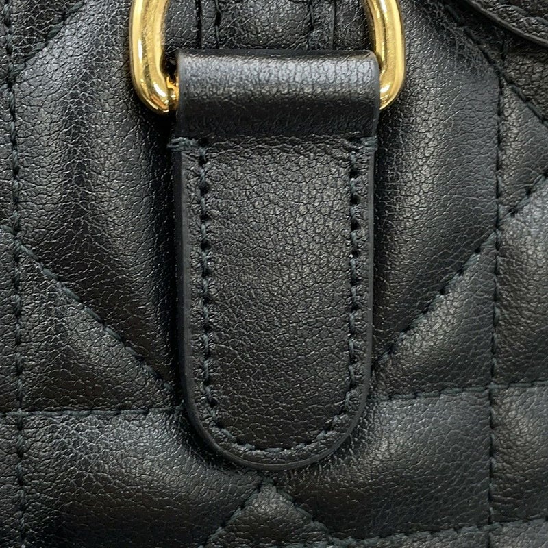 クリスチャン・ディオール ハンドバッグ グルーヴ 20 マクロカナージュ スモール M1364UBOL_M900 2way 黒