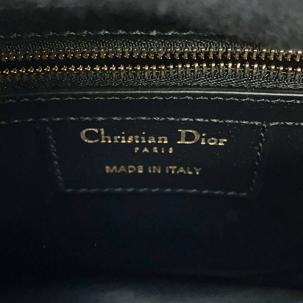 クリスチャン・ディオール ハンドバッグ グルーヴ 20 マクロカナージュ スモール M1364UBOL_M900 2way 黒