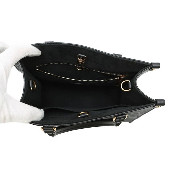 ルイヴィトン ハンドバッグ モノグラム・アンプラント オンザゴーPM M45653 黒 ブラック 2way