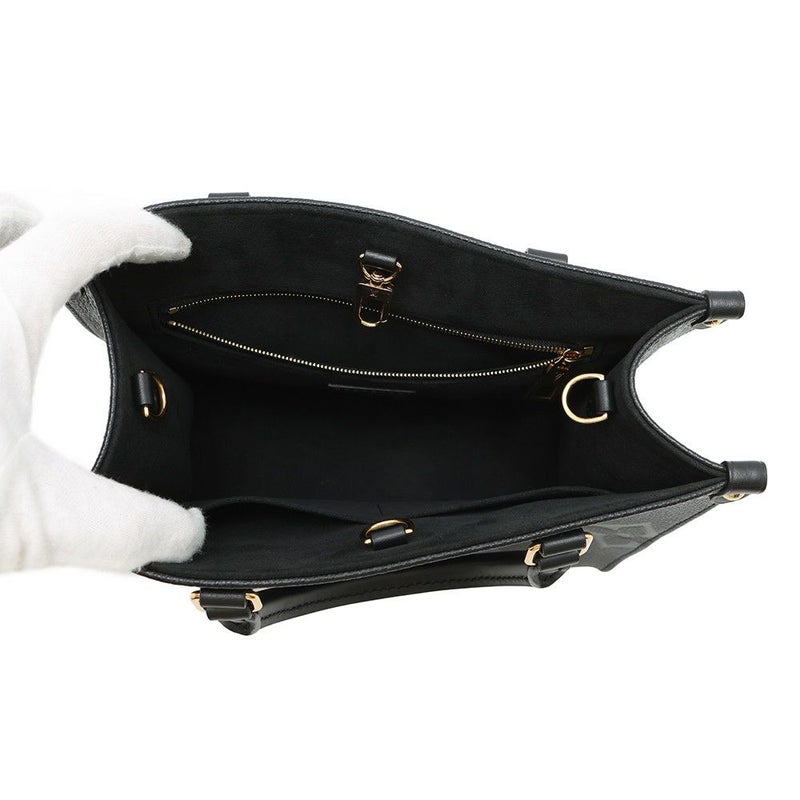 ルイヴィトン ハンドバッグ モノグラム・アンプラント オンザゴーPM M45653 黒 ブラック 2way