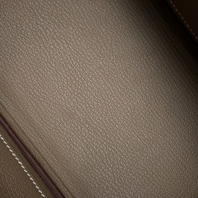 エルメス バーキン25 エトゥープ/ゴールド金具 トゴ B刻印 HERMES Birkin ハンドバッグ
