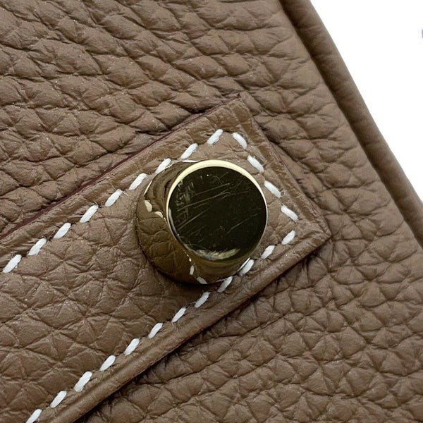 エルメス バーキン25 エトゥープ/ゴールド金具 トゴ B刻印 HERMES Birkin ハンドバッグ