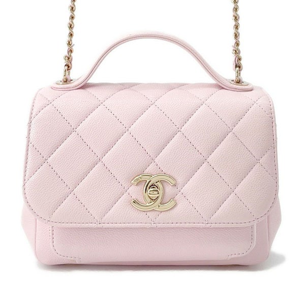 シャネル ハンドバッグ マトラッセ ココマーク アフィニティ キャビアスキン A93749 2wayチェーンショルダーバッグ