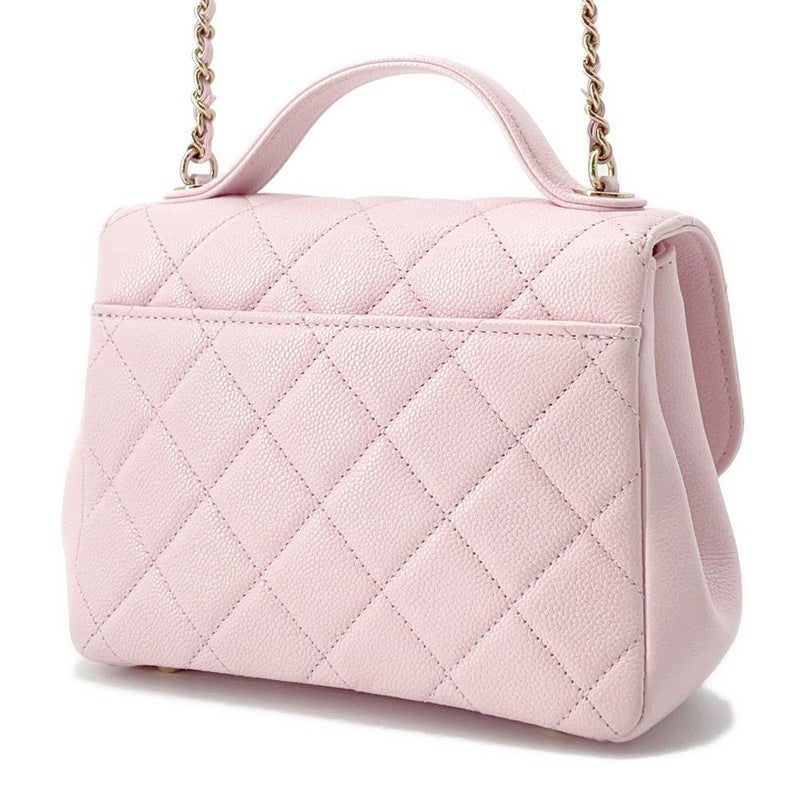 シャネル ハンドバッグ マトラッセ ココマーク アフィニティ キャビアスキン A93749 2wayチェーンショルダーバッグ