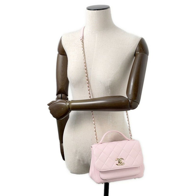 シャネル ハンドバッグ マトラッセ ココマーク アフィニティ キャビアスキン A93749 2wayチェーンショルダーバッグ