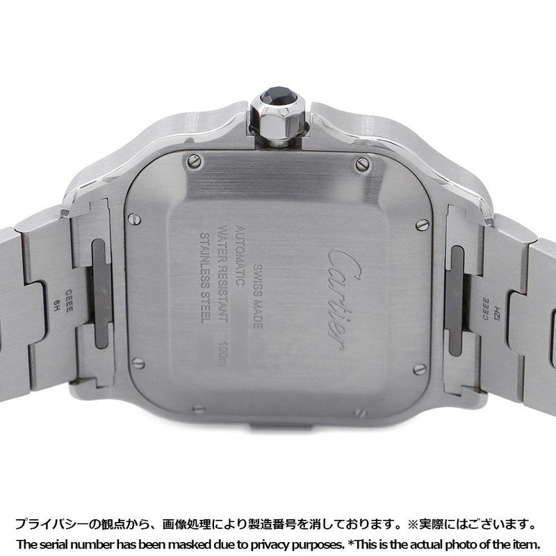 カルティエ サントス ドゥ カルティエ クロノグラフ XL 日本限定220本 WSSA0078 Cartier 腕時計 グレー文字盤