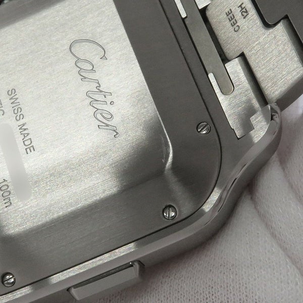 カルティエ サントス ドゥ カルティエ クロノグラフ XL 日本限定220本 WSSA0078 Cartier 腕時計 グレー文字盤