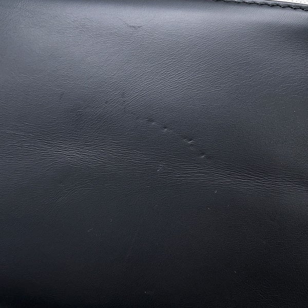 バレンシアガ トートバッグ ネイビーカバス S ポーチ付 339933 BALENCIAGA バッグ 黒 白
