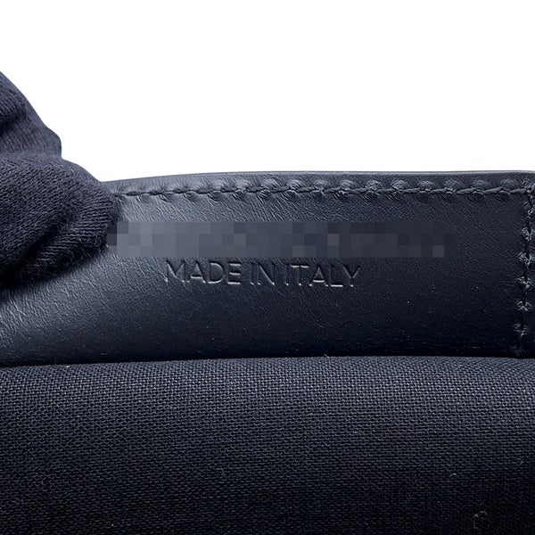 バレンシアガ トートバッグ ネイビーカバス S ポーチ付 339933 BALENCIAGA バッグ 黒 白