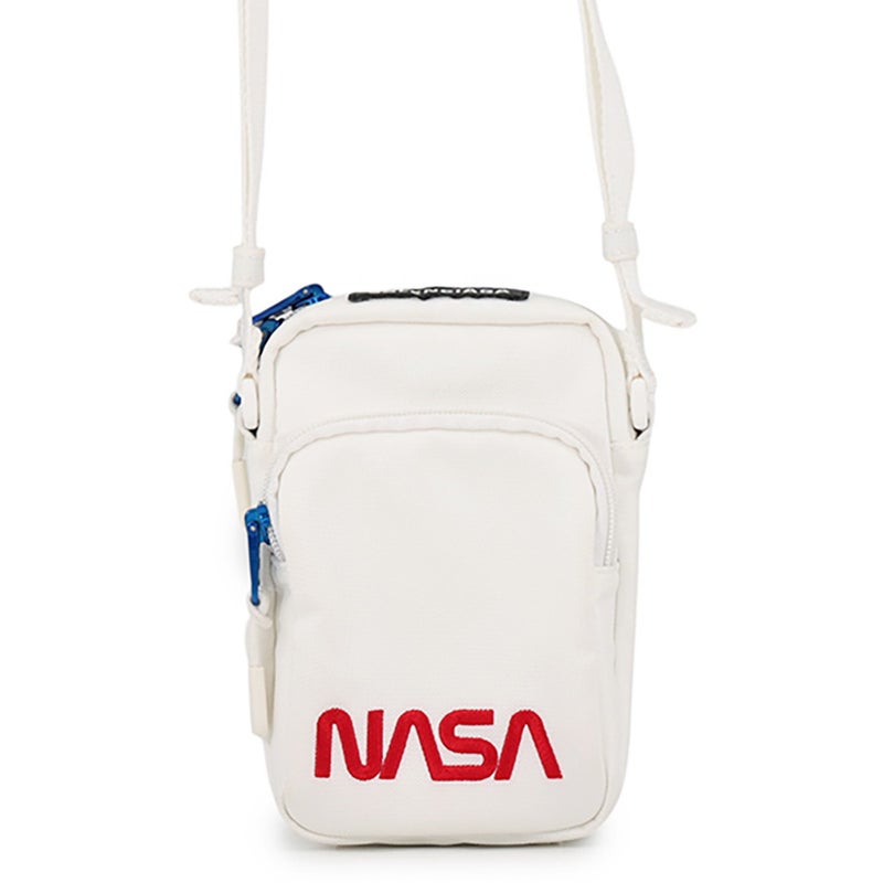 バレンシアガ ショルダーバッグ NASA フォンホルダー キャンバス 659143 BALENCIAGA 白 セール品