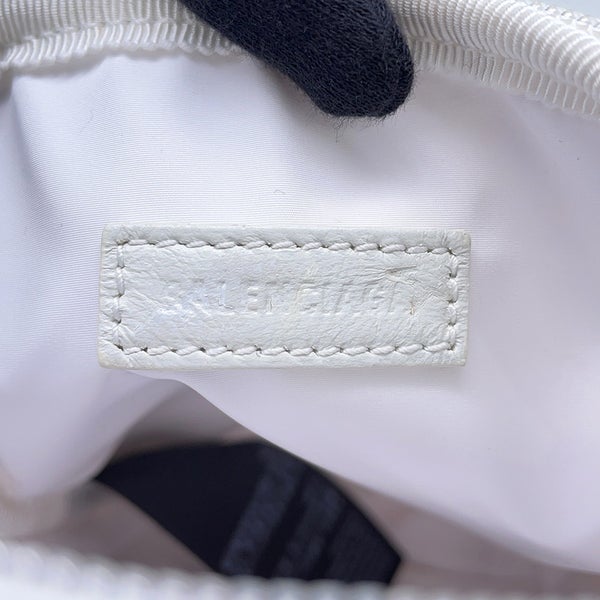 バレンシアガ ショルダーバッグ NASA フォンホルダー キャンバス 659143 BALENCIAGA 白 セール品