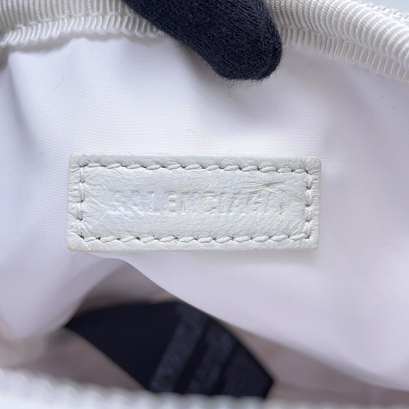 バレンシアガ ショルダーバッグ NASA フォンホルダー キャンバス 659143 BALENCIAGA 白 セール品