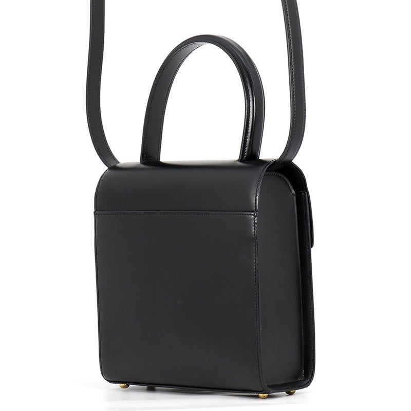 カルティエ ハンドバッグ パンテール レザー Cartier 2wayショルダーバッグ 黒