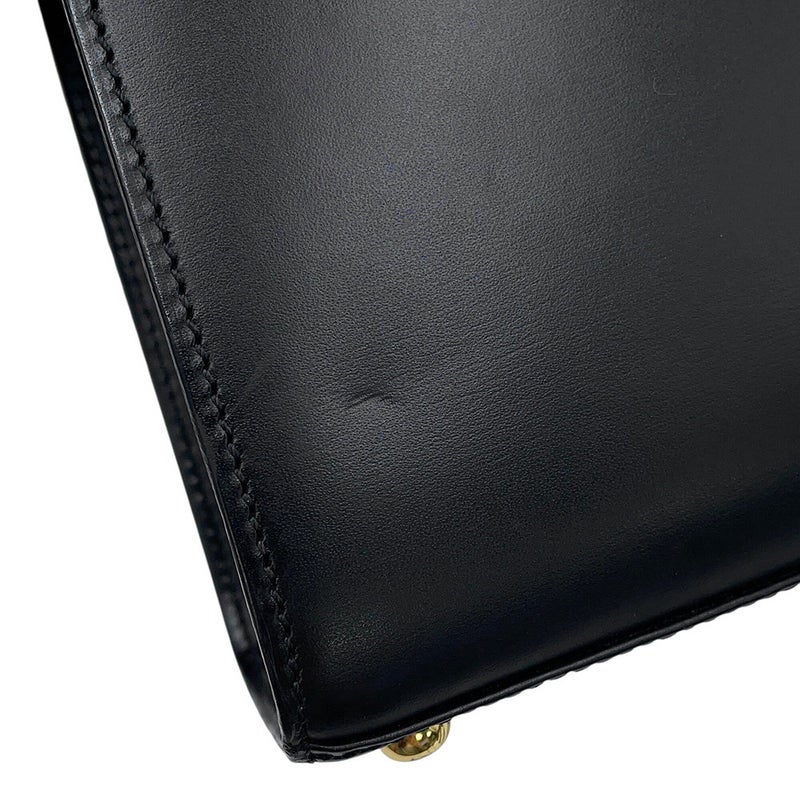カルティエ ハンドバッグ パンテール レザー Cartier 2wayショルダーバッグ 黒