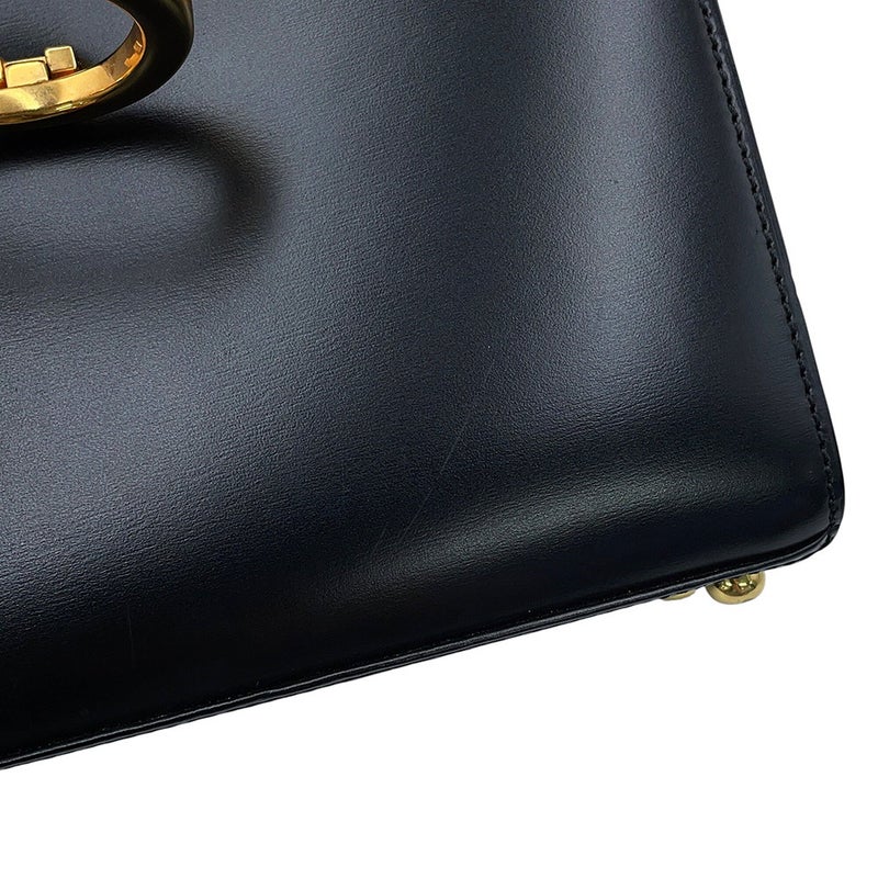 カルティエ ハンドバッグ パンテール レザー Cartier 2wayショルダーバッグ 黒
