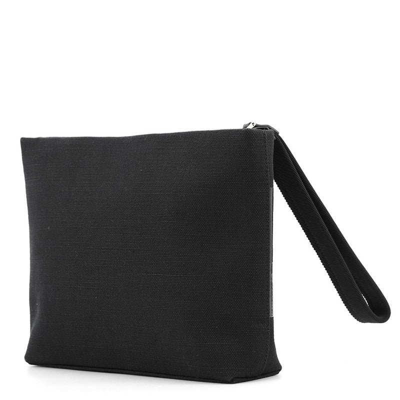 ジバンシー クラッチバッグ テープロゴ スモール キャンバス BB60PNB2CL GIVENCHY ポーチ 黒