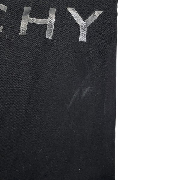 ジバンシー クラッチバッグ テープロゴ スモール キャンバス BB60PNB2CL GIVENCHY ポーチ 黒