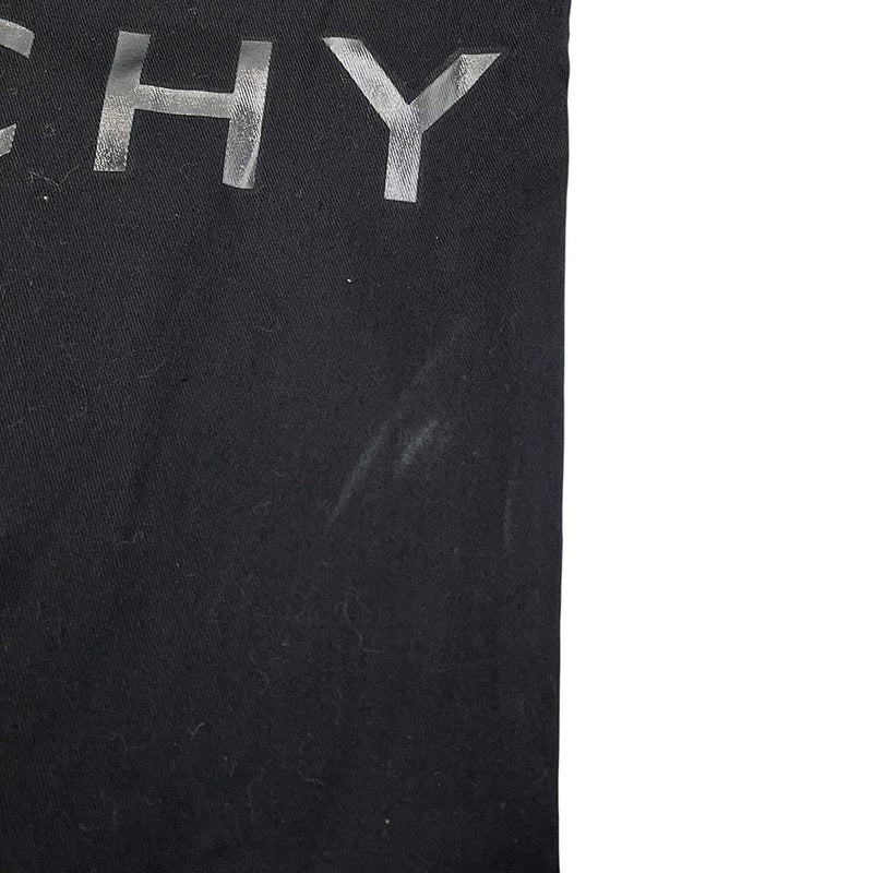 ジバンシー クラッチバッグ テープロゴ スモール キャンバス BB60PNB2CL GIVENCHY ポーチ 黒