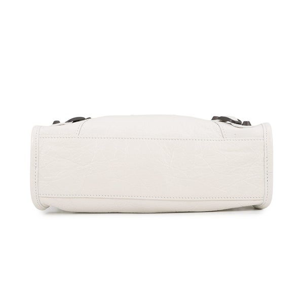 バレンシアガ ショルダーバッグ ル シティ ミニ アリーナラムスキン 806395 BALENCIAGA ２wayショルダー 白