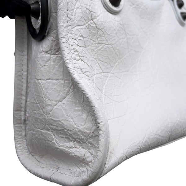 バレンシアガ ショルダーバッグ ル シティ ミニ アリーナラムスキン 806395 BALENCIAGA ２wayショルダー 白