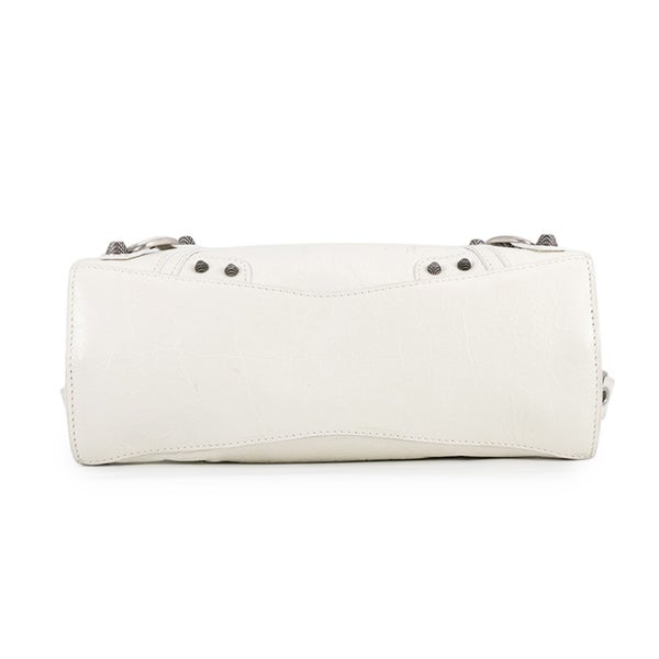 バレンシアガ ハンドバッグ ネオ・カゴールXS アリーナラムスキン 700940 BALENCIAGA ２wayショルダー 白
