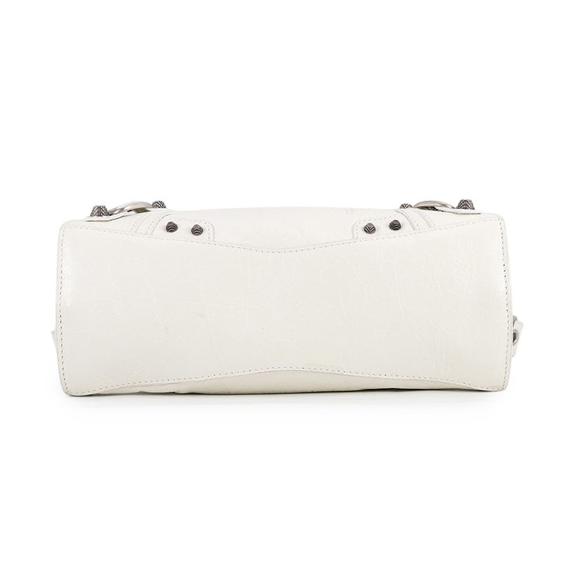 バレンシアガ ハンドバッグ ネオ・カゴールXS アリーナラムスキン 700940 BALENCIAGA ２wayショルダー 白