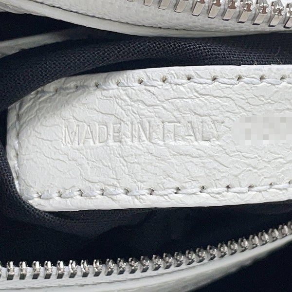 バレンシアガ ハンドバッグ ネオ・カゴールXS アリーナラムスキン 700940 BALENCIAGA ２wayショルダー 白