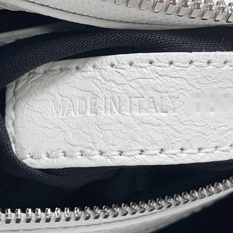 バレンシアガ ハンドバッグ ネオ・カゴールXS アリーナラムスキン 700940 BALENCIAGA ２wayショルダー 白